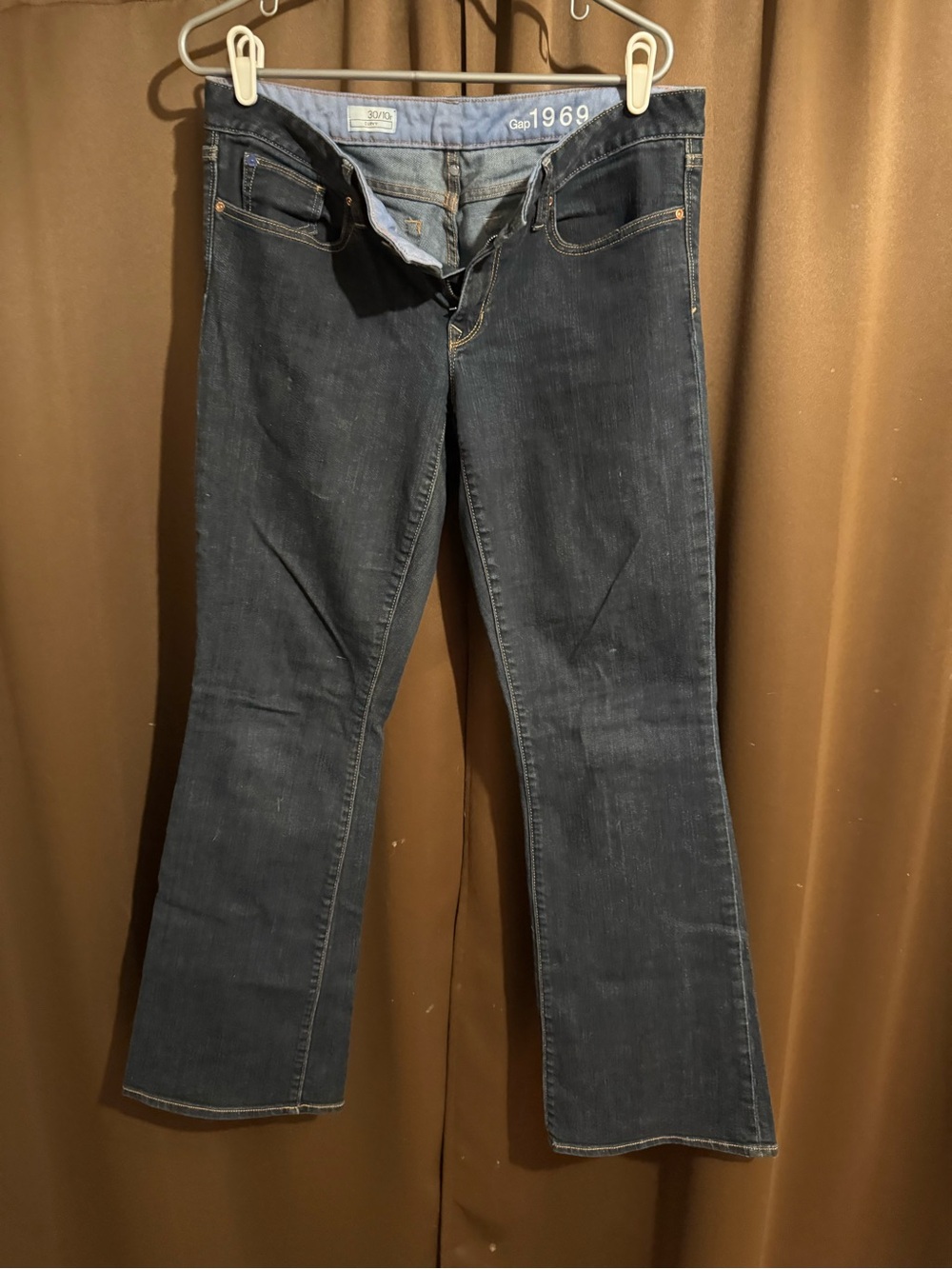 Vintage 2009 GAP 1969 women’s curvy bootcut jeans, 30/10r